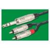 Шнуры JACK-RCA MD CABLE StA-J6S-RCAx2-1,8